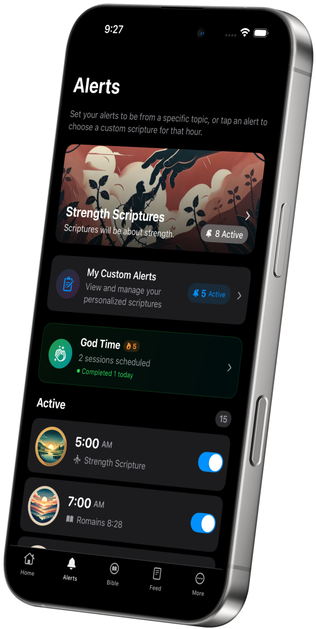 Bible Hour App Screenshot
